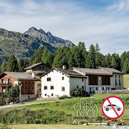 Hotel Chesa Pool Sils Maria Kültér fotó