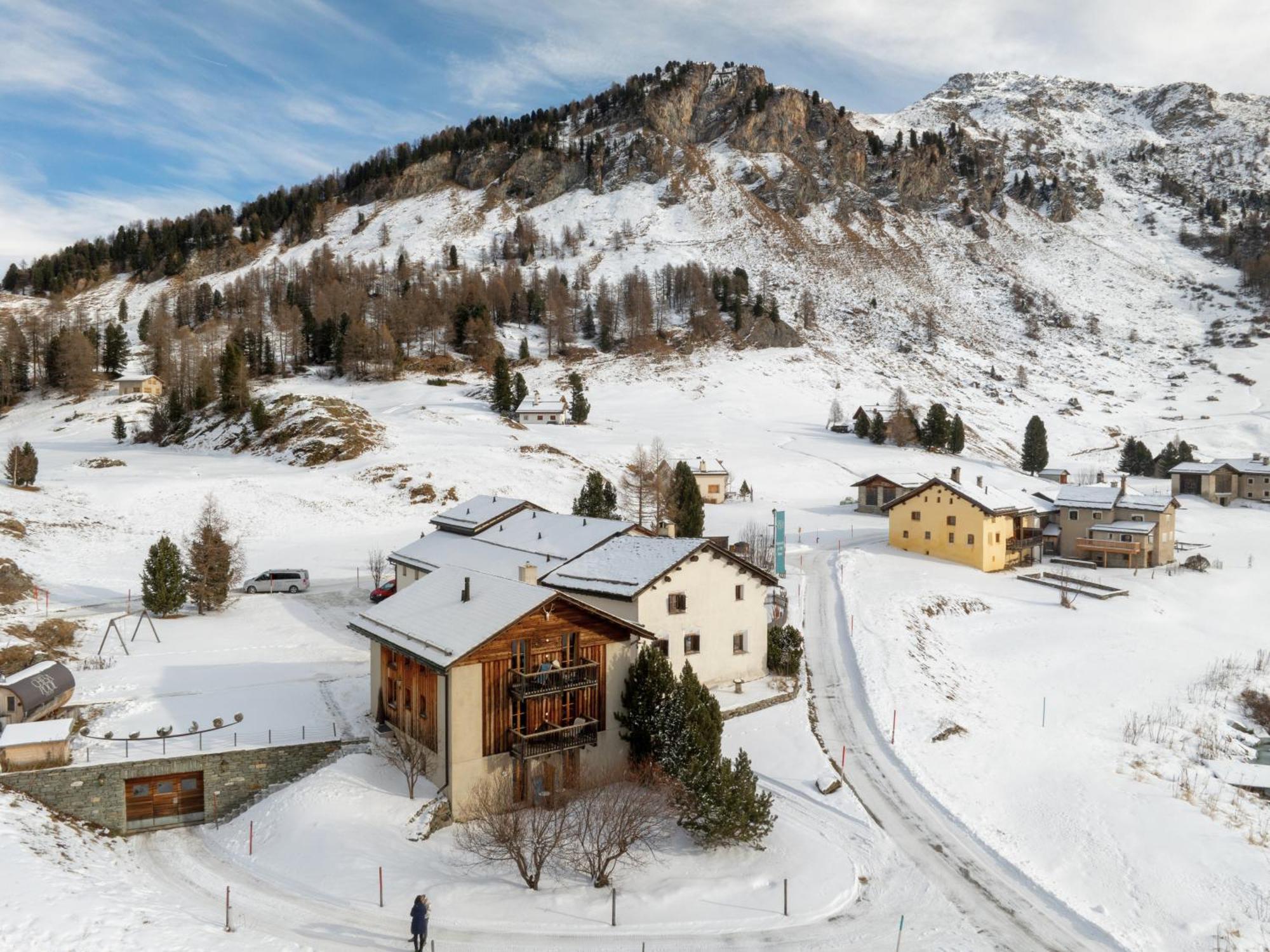 Hotel Chesa Pool Sils Maria Kültér fotó
